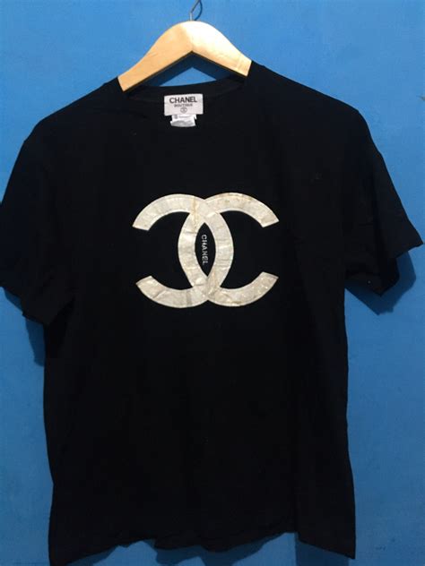 vintage chanel t-shirt|Chanel t shirt original.